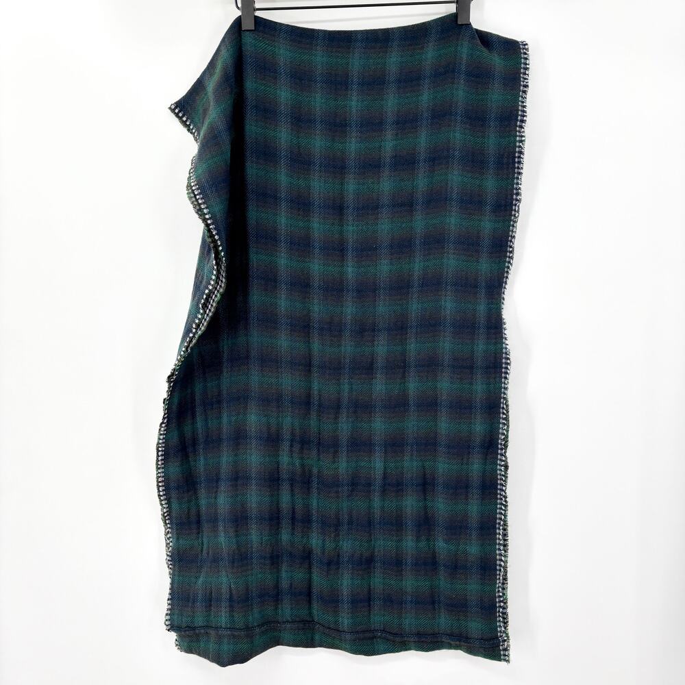 Lot 6 Women's Scarves Knit Infinity Plaid Buffalo Check Blanket Wrap Winter - Picture 10 of 14
